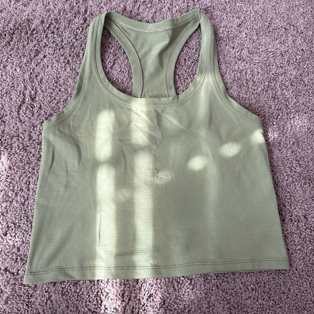 Lululemon Athletica Sage Green Tank Top
